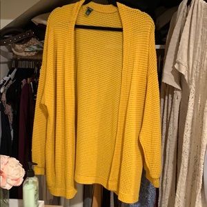 Yellow Cardigan